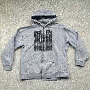 Vintage Fallen Skateboarding Hoodie Mens L